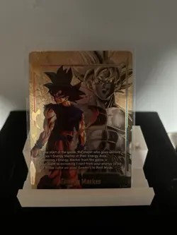 Dragon Ball Super Card Game Son Goku Energy Marker Alternative Art Foil - Image 1
