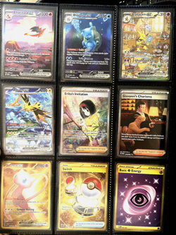 Pokemon 151 English Complete 360 Card Master Set - All NM - No Promos-W/ Binder - Image 1
