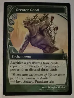MTG Greater Good (Future Sight) Mystery Booster 2 NM - Image 2