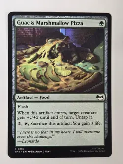 Guac & Marshmallow Pizza C Teenage Mutant Ninja Turtles 116 NM - Image 1