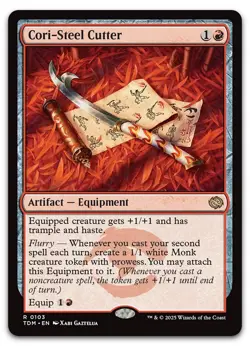 Cori-Steel Cutter #103 (NM) Tarkir Dragonstorm TDM Magic MTG - Image 1