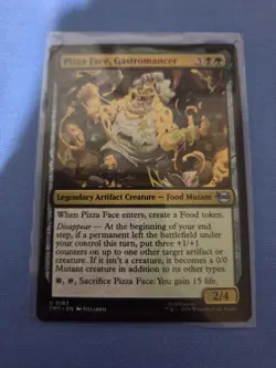 MTG - Pizza Face, Gastromancer - Teenage Mutant Ninja Turtles NM/M - Image 1