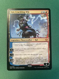 2024 Ral, Crackling Wit Bloomburrow - MTG MYTHIC - Image 1