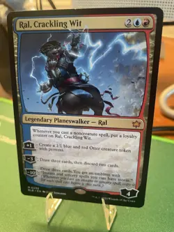 2024 Ral, Crackling Wit Bloomburrow - MTG MYTHIC - Image 3