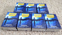 7x Packs of Dual Matte Wisdom 100 ct Dragon Shield Sleeves Standard Size NEW - Image 2