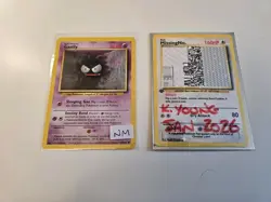 Pokemon TCG - Gastly - Base Set Unlimited - 50/102 - NEAR MINT - Image 1