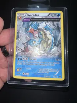 Gyarados FULL ART (Cosmos Holo Rare) 21/98 XY Ancient Origins Pokemon NM SWIRL - Image 1