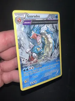 Gyarados FULL ART (Cosmos Holo Rare) 21/98 XY Ancient Origins Pokemon NM SWIRL - Image 5