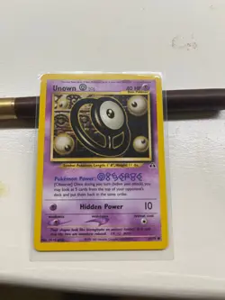 2001 Pokemon Neo Discovery Unown O 69/75 - Image 1