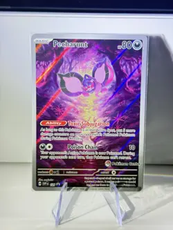Pecharunt SVP 129 Pokemon Center Shrouded Fable ETB Black Star Promo English NM - Image 1