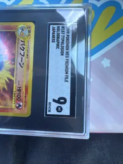 Pokemon Typhlosion TCG Neo Genesis Premium File #157 Holo Rare Vintage Japanese - Image 4