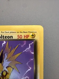 Pokemon TCG Dark Jolteon 1st Edition Team Rocket 38/82 - MINT CONDITION!! - Image 2