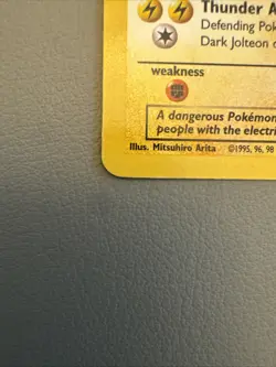 Pokemon TCG Dark Jolteon 1st Edition Team Rocket 38/82 - MINT CONDITION!! - Image 4