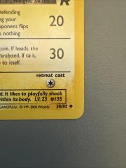 Pokemon TCG Dark Jolteon 1st Edition Team Rocket 38/82 - MINT CONDITION!! - Image 5