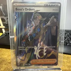 Pokemon TCG Boss's Orders Ghetsis Ultra Rare Full Art Holo 248/193 PAL English - Image 1
