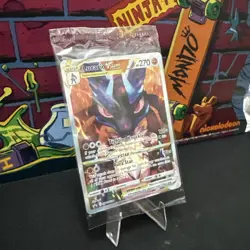 Pokemon Lucario VSTAR SWSH291 Crown Zenith ETB Holo Black Star Promo Mint SEALED - Image 2