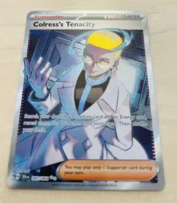 Pokemon TCG Trainer Colress's Tenacity 087/064 Ultra Rare Shrouded Fable NM - Image 2