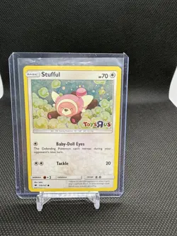 Pokemon TCG Stufful 110/147 Toys R Us Promo Sun and Moon Burning Shadows MP - Image 1