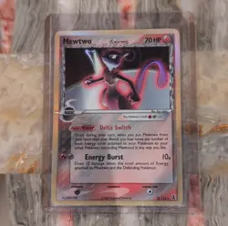 Pokemon Mewtwo 12/113 EX Delta Species Rare Basic 70 HP Delta Species Holo - Image 1