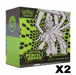 Perfect Order Pokemon Center ETB x2 (PRE SALE) - Image 1