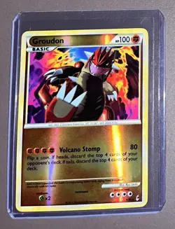 Groudon Reverse Holo 6/95 - Call Of Legends Pokemon - Image 1