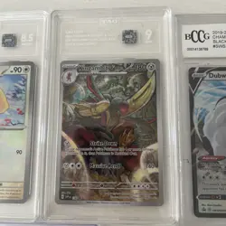Graded Pokemon Lot TAG CGC BCCG 8.5 - 9 Super Electric Black Star Vivid Voltage - Image 3