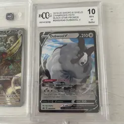 Graded Pokemon Lot TAG CGC BCCG 8.5 - 9 Super Electric Black Star Vivid Voltage - Image 4