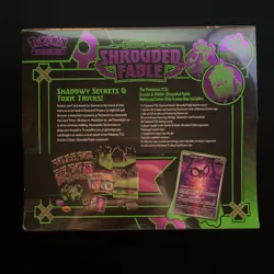 Pokemon TCG Shrouded Fable Elite Trainer ETB Box New Sealed Pokemon Center - Image 3