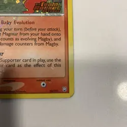 Magby 24/109 Stamped EX Team Rocket Returns Reverse Holo HP - Pokemon TCG - Image 5