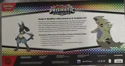 Pokemon Prismatic Lucario ex Tyranitar ex Premium Collection Sams Club SEALED - Image 2