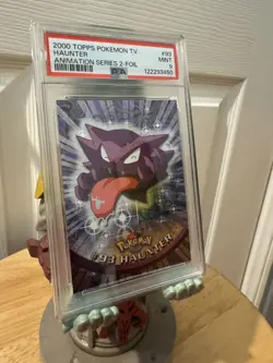 Pokemon Topps TV Series Haunter #93 Foil PSA 9 - Image 1