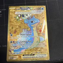 Lapras ex SVP164 | Pokemon TCG Terapagos ex Ultra Premium Collection | Sealed NM - Image 1