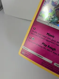 Mimikyu Sun & Moon Black Star Promo SM163 Holo Team Up Pokemon LP/NM - Image 4