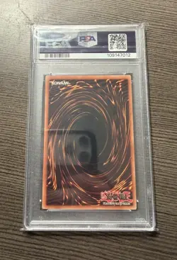 2003 Yu-Gi-Oh The Masked Beast Ultra Rare LON-001 PSA 10 Labyrinth Of Nightmare - Image 2