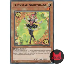 Yugioh Trickstar Nightshade FLOD-EN006 Common NM - Image 1