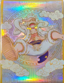 Luffy’s Gear 5 One Piece Anime Card Sleeves 60 Standard Card Size - Image 1