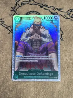 One Piece Card Game Donquixote Doflamingo OP04-031 Super Rare NM - Image 1