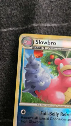 Slowbrow 38/90 Reverse Holo 2010 Pokemon Tcg Card - MP HGSS Vintage - Image 2