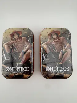 ONE PIECE CARD GAME - SEALED TIN - VOL. 2 ENGLISH ACE - Image 1