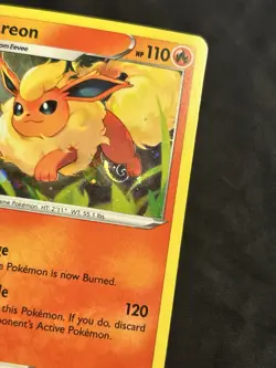 Flareon SWSH041 🌀FART SWIRL🌀Cosmos holo Sword & Shield Promo Card Pokemon TCG - Image 3
