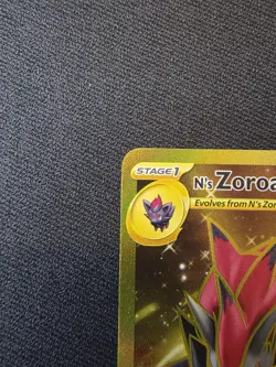 Pokemon TCG Journey Together N's Zoroark EX Gold Hyper Rare Card 189/159 - Image 2