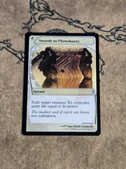 Swords to Plowshares (Future Sight) 153 Mystery Booster 2 Non-Foil NM - Image 1