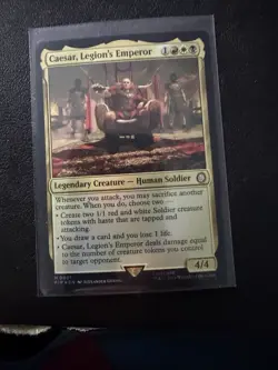 Caesar, Legion's Emperor Foil - PIP 0001 - NM - MTG Magic - Image 1
