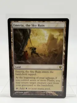 1x Emeria, the Sky Ruin (NM) Zendikar ZEN - MTG Magic the Gathering - Image 1