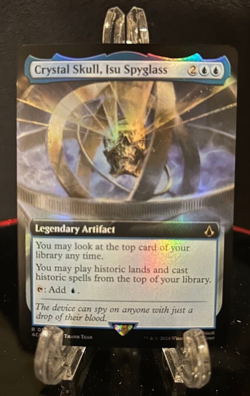 Crystal Skull, Isu Spyglass (Extended Art) Foil Assassin's Creed ACR MTG - Image 1