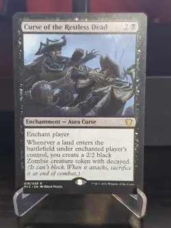 Curse of the Restless Dead - Commander: Innistrad: Midnight Hunt - NM - Image 1
