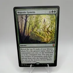 Majestic Genesis - Baldur's Gate Mythic Sorcery Green Regular 240/361 - Image 1