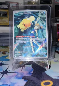 Pokemon Misty's Psyduck Illustration Rare Full Art Holo 193/182 SV10 - Image 1