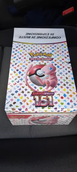 Pokemon Bundle da 6 Bustine 151 ITA - Box da 10 Sigillato - Image 1