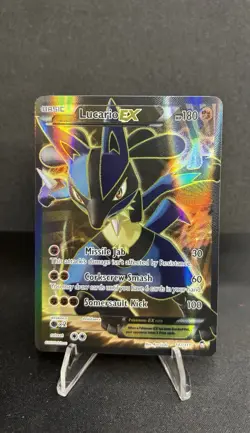 Pokemon Lucario EX Full Art 107/111 - XY Furious Fists [LP+] - Image 1